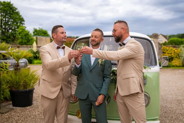 Photo de mariage Stu’Dee : témoins
