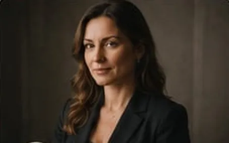 Portrait professionnel d'une femme